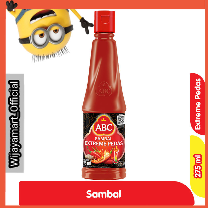 

ABC Sambal Extreme Pedas Botol 275 ml