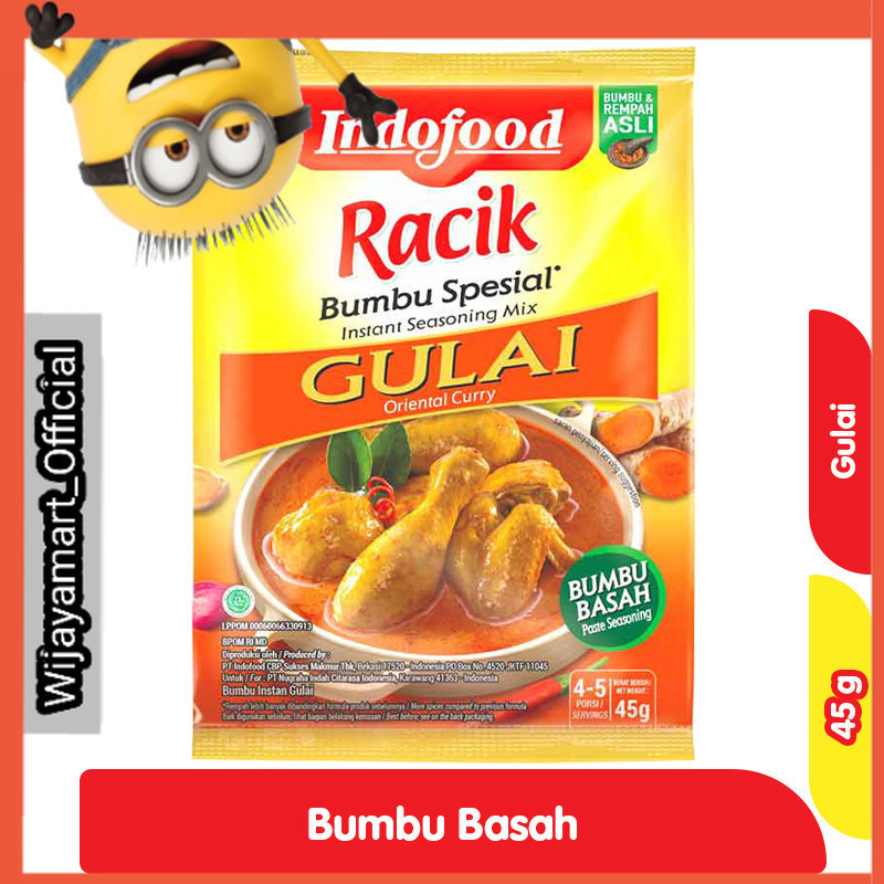 

Indofood Racik Bumbu Spesial Gulai 45 g