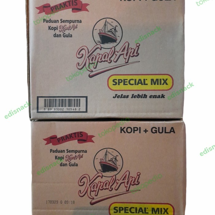 

Kopi Kapal Api Mix 1 Dus