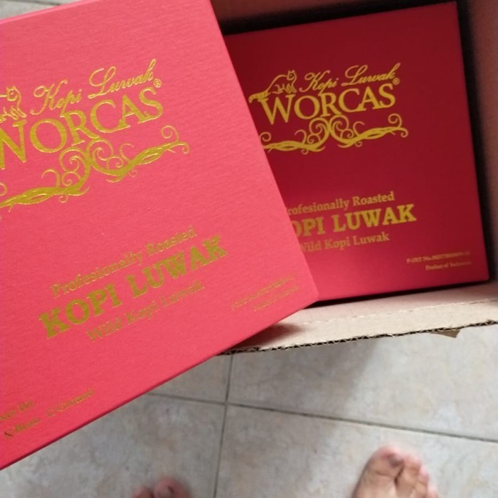 

Kopi Luwak Robusta Dan King Gayo 100 Gram Box Isi 2 Parcel Box