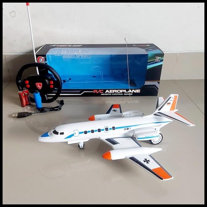 Mainan Remote Control Rc Pesawat Terbang Aerobus Remot Kontrol