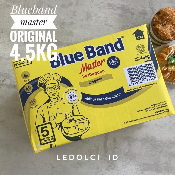 

Buruan beli] MARGARIN MENTEGA BLUE BAND BLUEBAND MASTER 4.5 KG (PER BOX)
