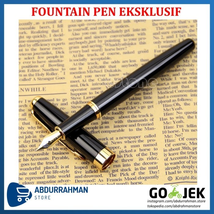 

Terlaris Fountain Pen Premium Ekslusif Tinta BAOER 388 model Parker Mewah SALE