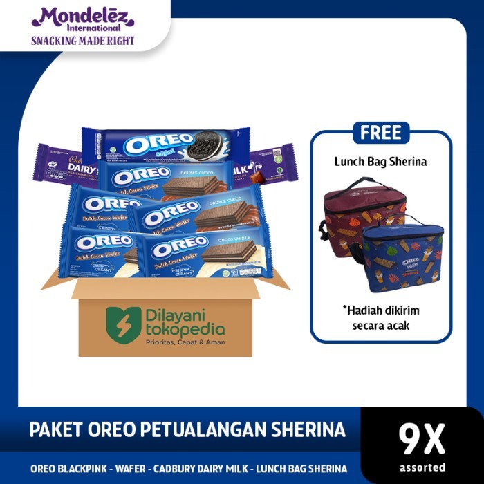 

TERBATAS Paket Oreo dan Cadbury Petualangan Sherina - Gratis Lunch bag