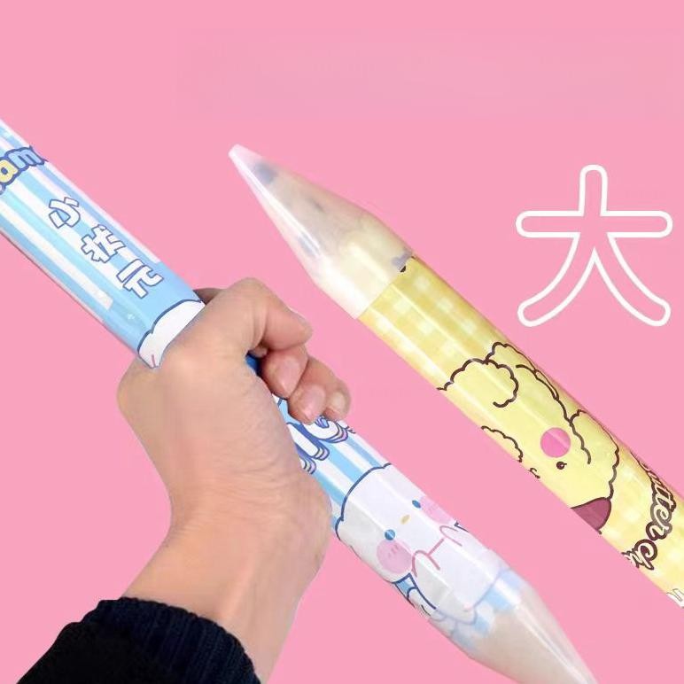 

nl-8 SUTANGSanrio Pensil Jumbo Kreatif Pensil Besar Baru Kartun Lucu Pensil Viral
