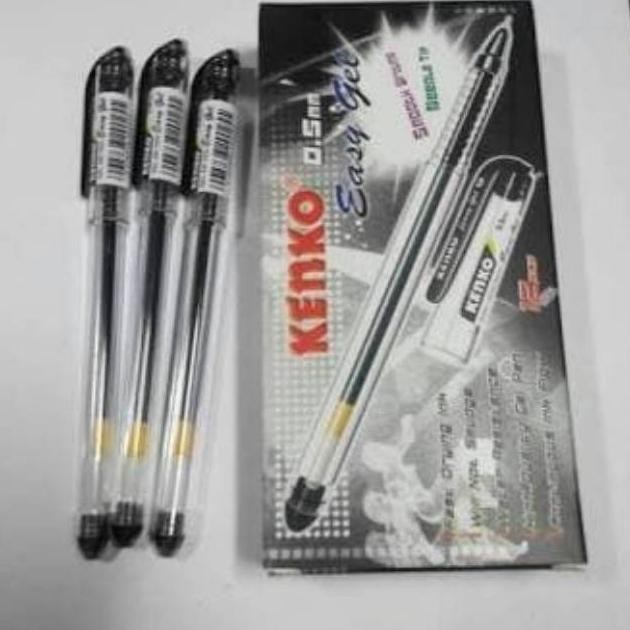 

HRN-813 Pulpen gel kenko easy gel (lusin) Terlaris