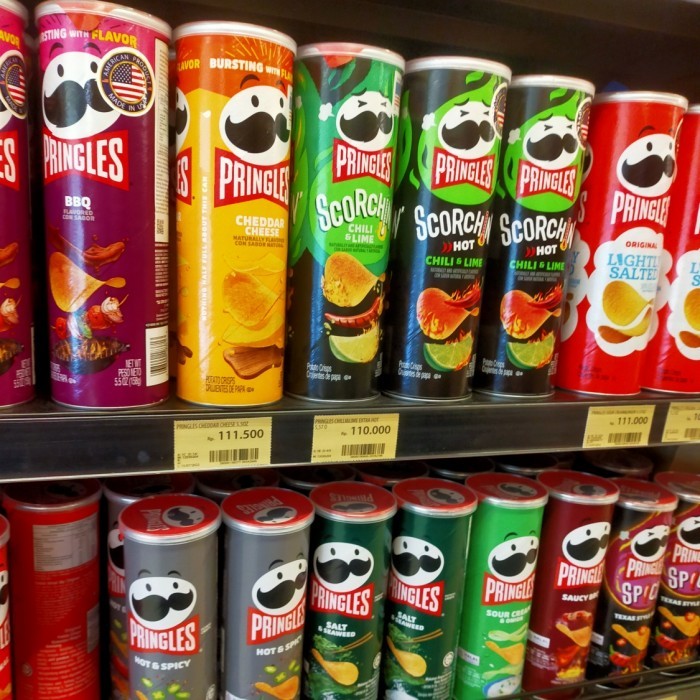 

CUCI GUDANG pringles USA pringles potato chips import USA promo