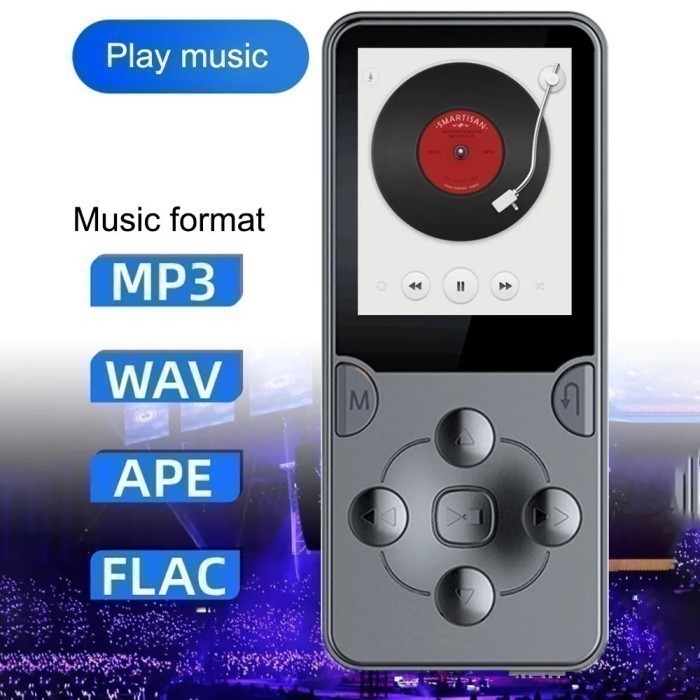 Mrobo X02 - Mp3 Mp4 Digital Audio Player Hifi - Free 8Gb Micro Sd