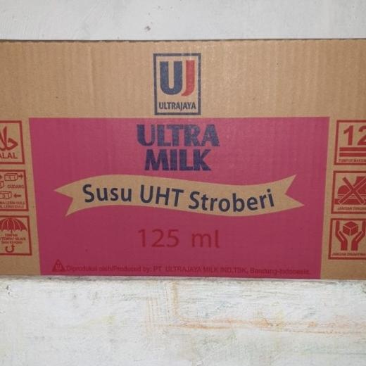 

Susu Ultra Uht 125Ml 1 Dus Isi 40Pcs / Rasa Full Cream-Coklat-Stoberi