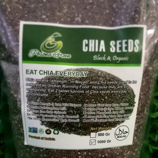 

Organic Chia Seed From Mexico 1Kg