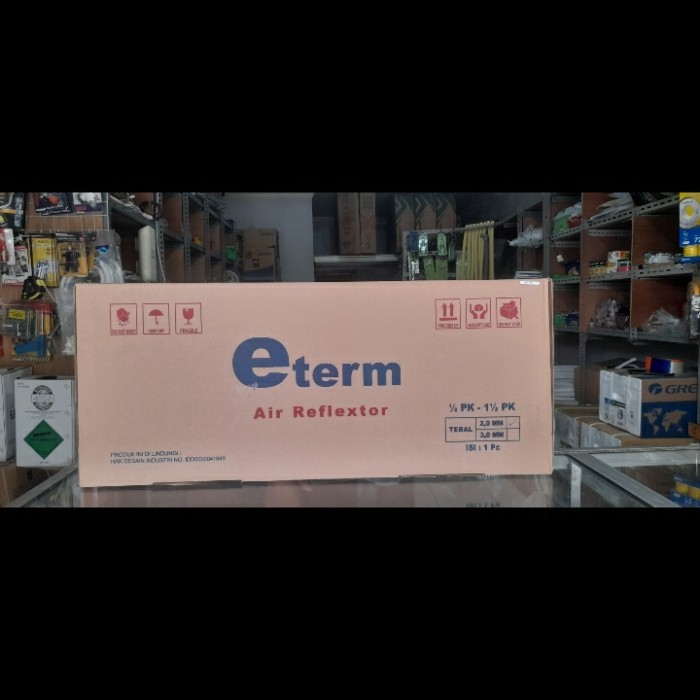 Terlaris ACRYLIC / AIR REFLEKTOR AC 0,5 3/4PK 1PK MERK E-TERM BAHAN TEBAL SALE