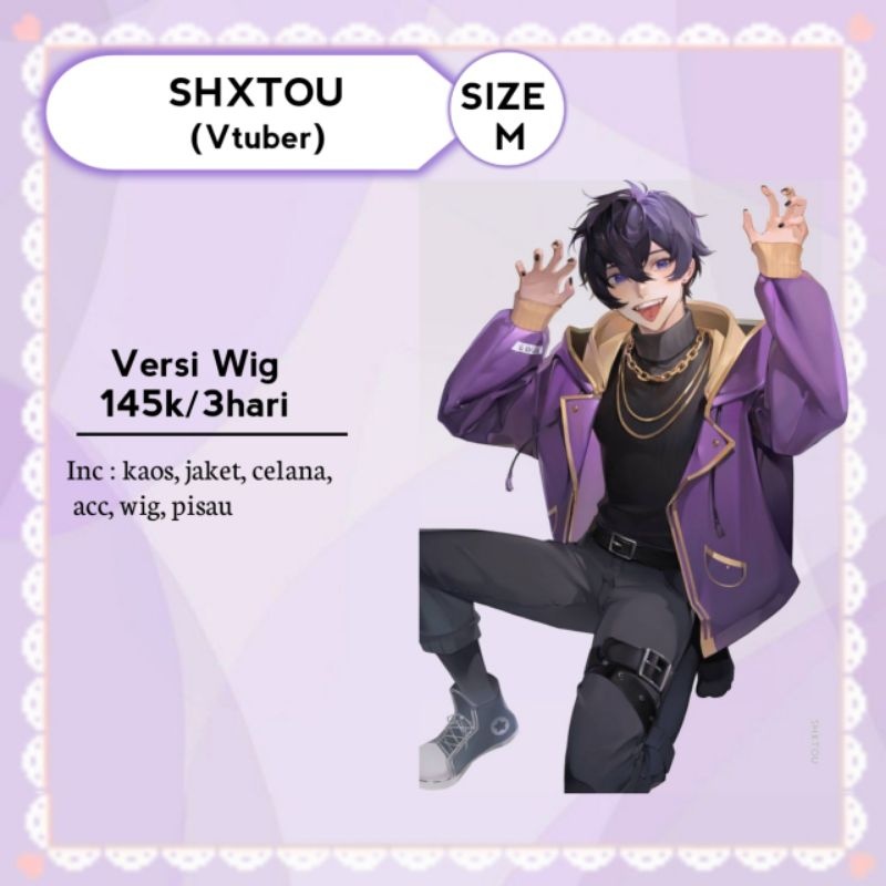 Rental Costume Cosplay SHXTOU Vtuber