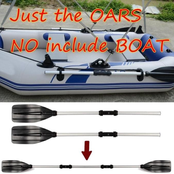 ALUMINIUM OARS DAYUNG UNTUK KAYAK CANOE PERAHU KARET INFLATABLE BOAT BNJ
