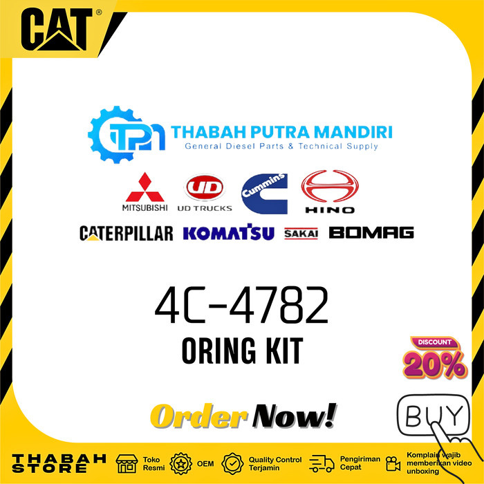 4C4782/4C-4782 : O-RING KIT CATERPILLAR CTP BRAND