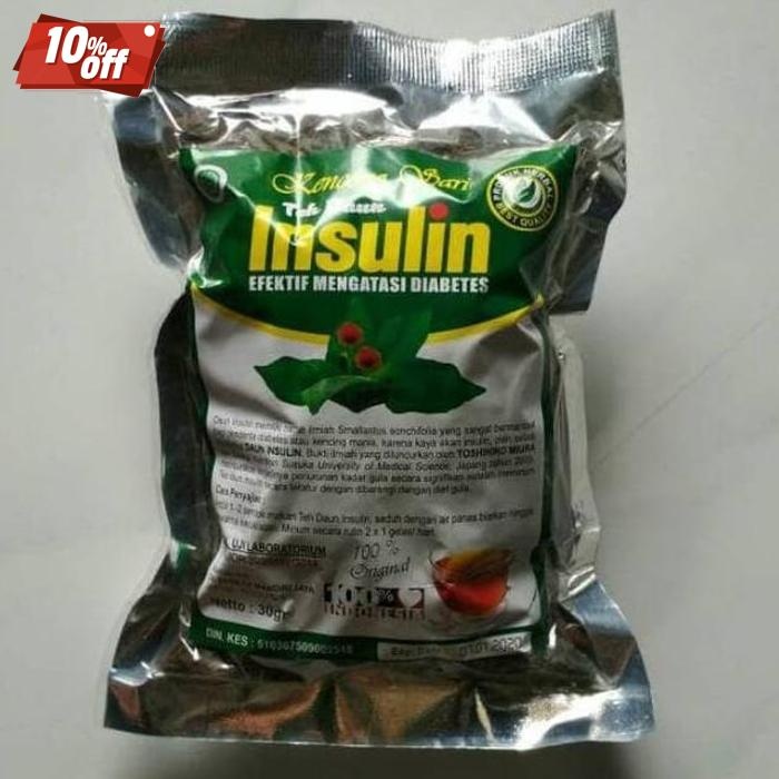 

Promo Bulan Ini Daun Seduh Insulin Diabet /Diabetes Curah Kencono Sari Asli Original Daun Herbal Kering