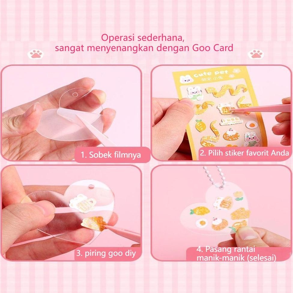 

KU09 Penjual Lokal670pcs Set Guka Stiker Set DIY Warna Mainan Anak Perlengkapan Sekolah Bahan Akun Manual Alat Tulis Anak Sticker Guka Happy Kotak Tiga Lapis Yang Terlaris