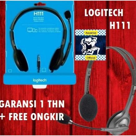 Logitech Stereo Headset H111,H 111,H-111