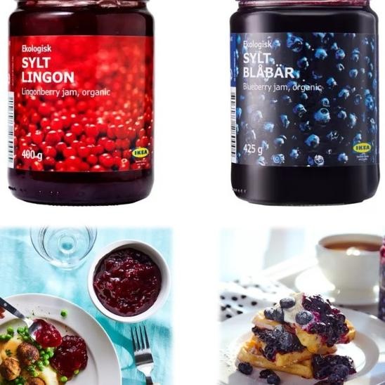 

Selai Lingonberry Jam Selai Pure Buah Lingon Khas Swedia Sylt