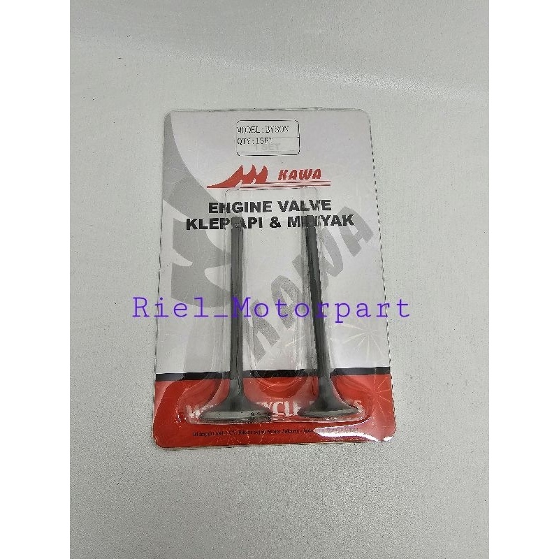 Klep Set (KAWA) BYSON payung valve klepset klep api minyak KAWA