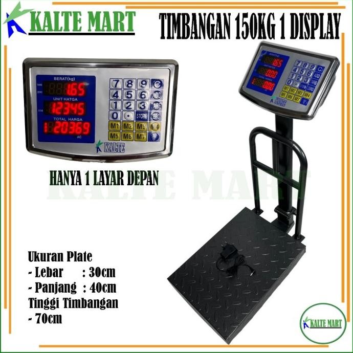 Timbangan Digital 150Kg Timbangan Duduk Digital 150kg Timbangan Barang 150Kg