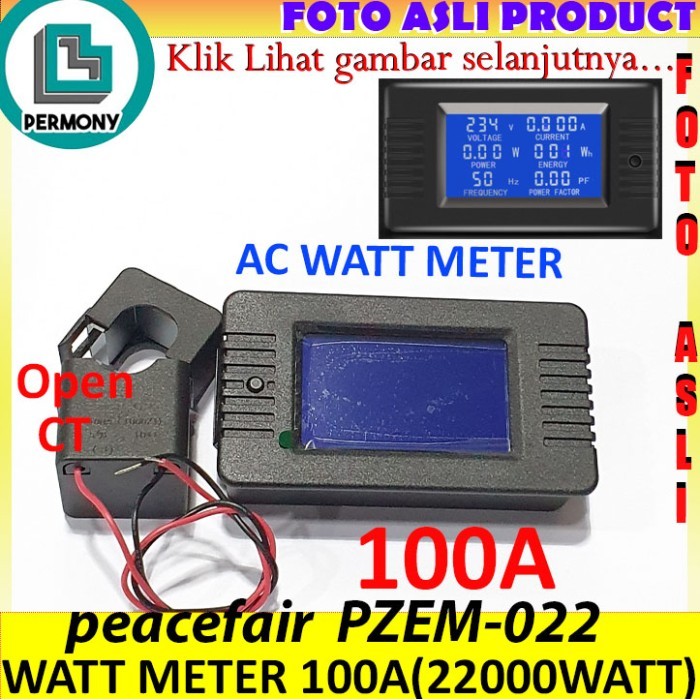 Pzem-022 Energy Watt Meter Sensor Current Voltage Pzem022 Arus Teg