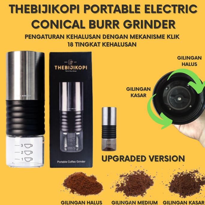 

Terlaris Coffee Grinder Portable Electric Penggiling Kopi Elektrik Ready Stok