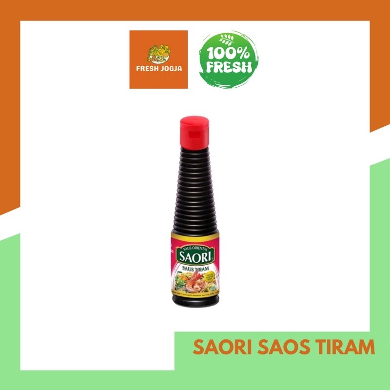 

Saori Saos Tiram Botol 135ml | Fresh Jogja