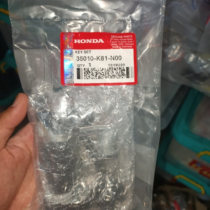 KUNCI KONTAK BEAT FI 2017 ORI LOKAL