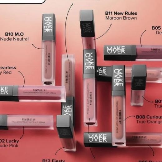 Make Over Powerstay Transferproof Matte Lip Cream | Lipstik Matte