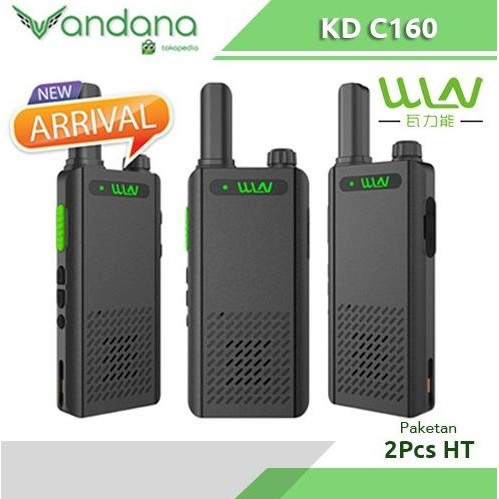 HT WALKIE TALKIE WLN KDC160 / KD C160 UHF 400-470 MHz