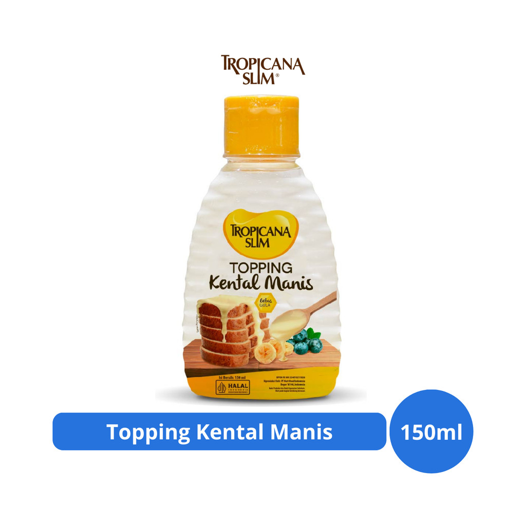 

Tropicana Slim Topping Kental Manis 150ml