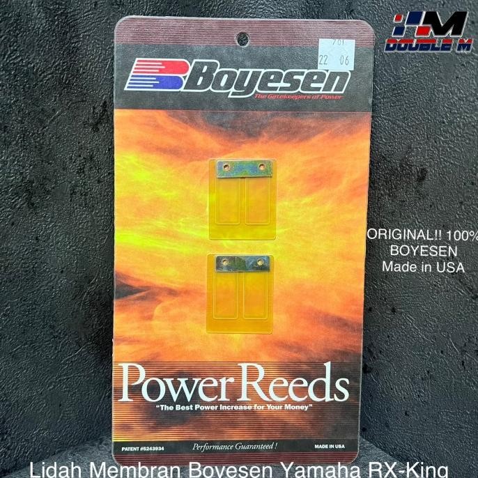 Lidah Valve Membran Boyesen Yamaha RX King Original USA