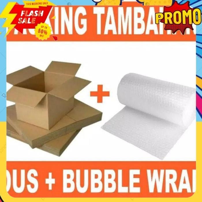 

TREND PACKING TAMBAHAN DUS + BABEL WRAP AMAN PROMO