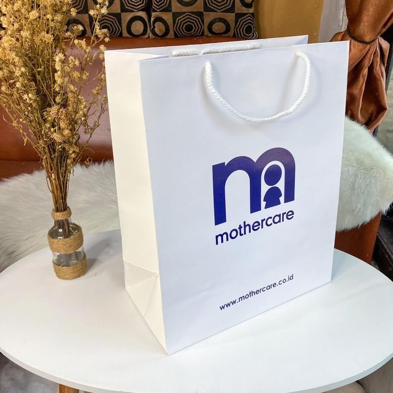 

SALE Paper Bag Mothercare Putih Size Besar Bungkus Kado Hadiah Anak gh-56