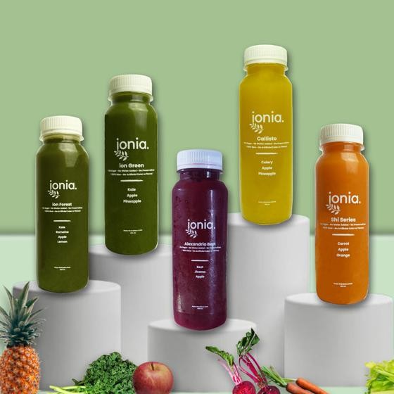 

Cold Pressed Paket Detox Jus Sehat Detoks Sayur Buah