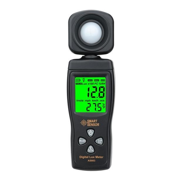 Terbaru Lux Meter Alat Pengukur Lumens Intensitas Kecerahan Sinar Cahaya Lampu rum11 Segera Dapatkan