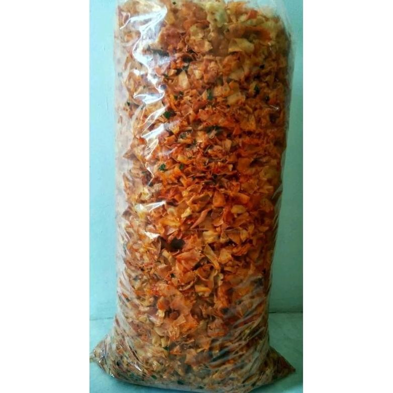 

Sale Kripik Singkong Kriwil Pedas Daun Jeruk 1 Kg Kiloan High Quality