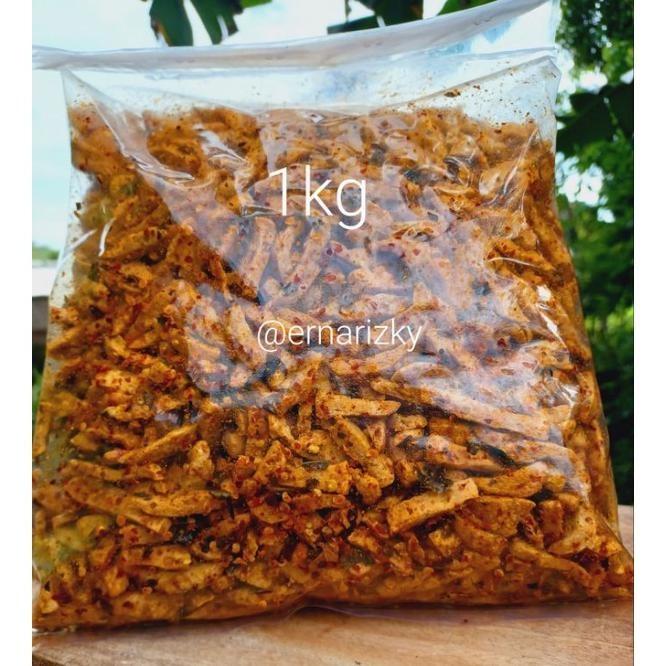 

Termurah Basreng Stick ( 1Kg ) Pedas Daun Jeruk Halal Premium