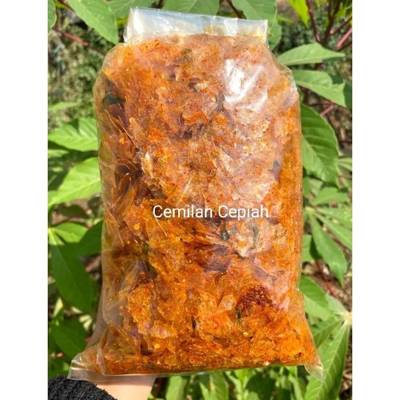 

Ori Kripca / Keripik Kaca 500Gram Pedas Daun Jeruk Premium