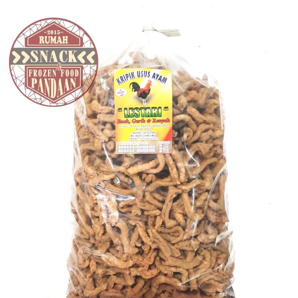 

Sale Keripik Usus Ayam / Kripik Usus Ayam 2Kg Lestari High Quality
