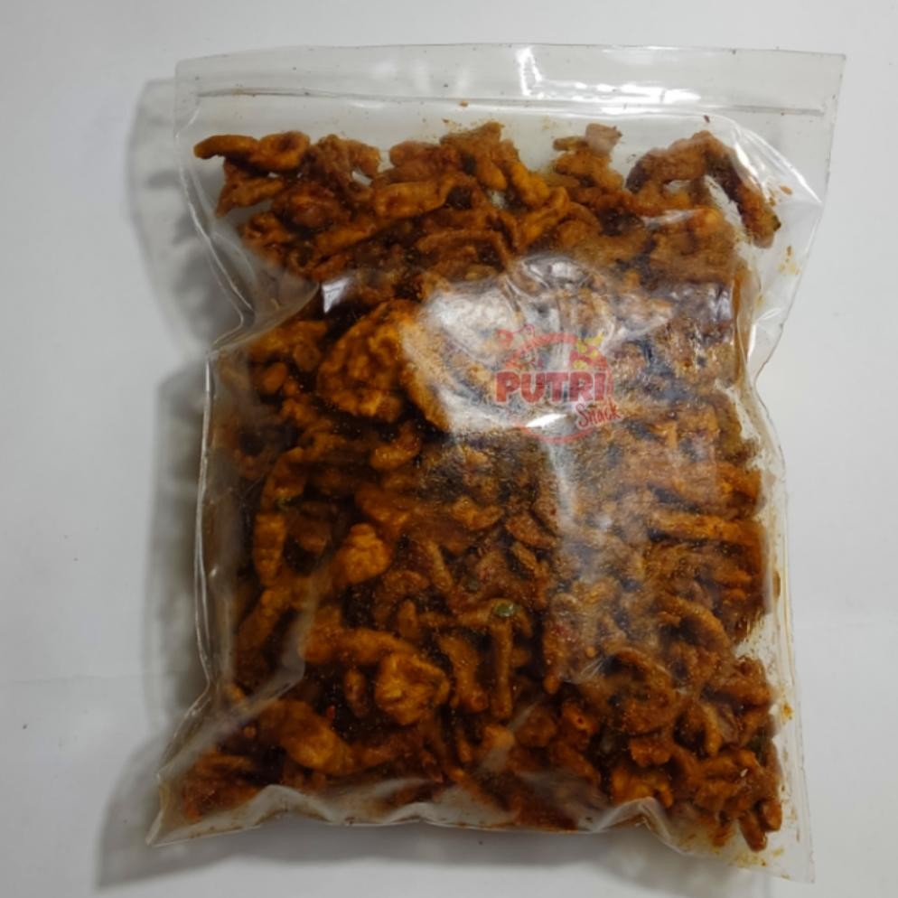 

Termurah Keripik Usus Ayam 1/2 Kg Daun Jeruk /Usus Ayam 500Gr Premium