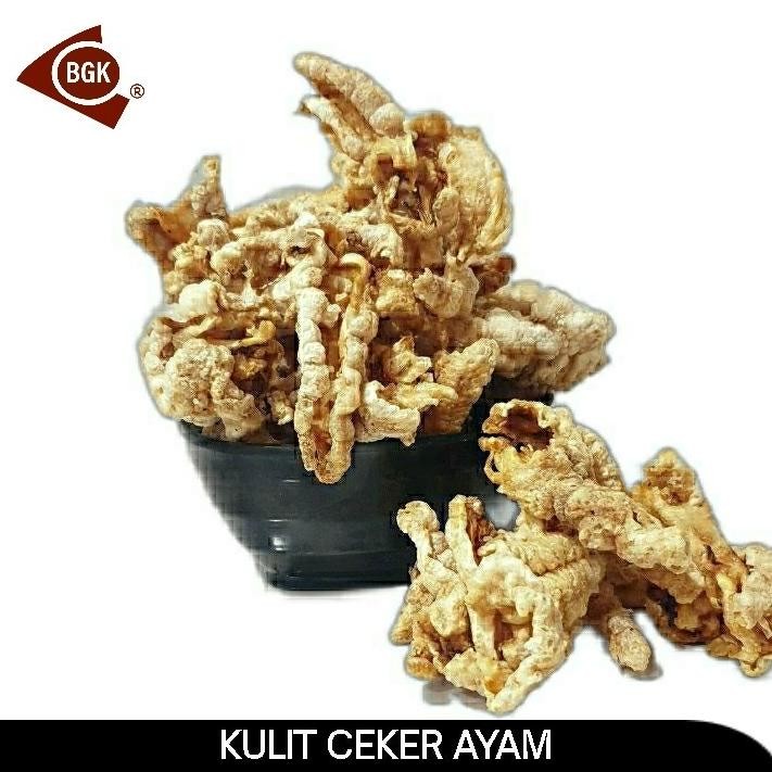 

Original Kripik Ceker Ayam Bgk (Kripik Kulit Kaki Ayam) Grosir