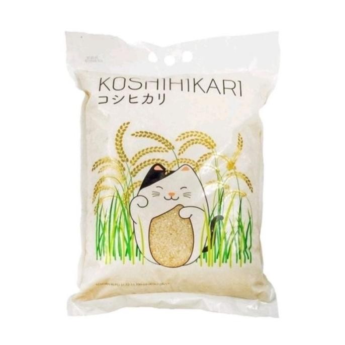 

Koshihikari Beras Jepang 5KG / Beras Japonica Cocok untuk sushi, onigiri dll MRS01