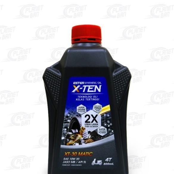 Oli X-Ten Xten 10W30 Matic Honda Xt-30 0.8L 800Ml Ester Setara Mtul Sc