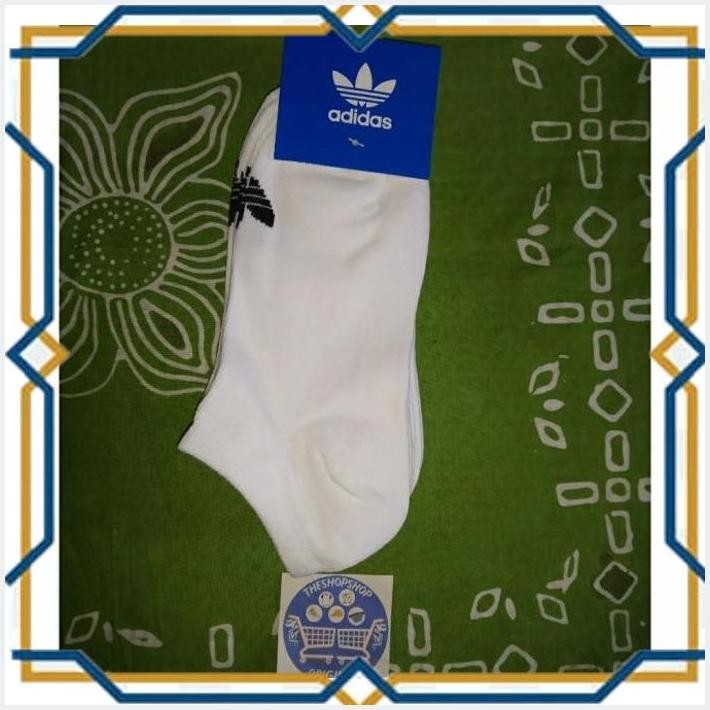 

[THE] KAOS KAKI ADIDAS TREFOIL LINER SOCKS 3 PAIRS S20273 ORIGINAL