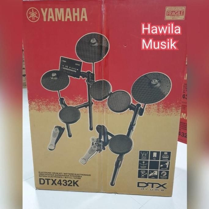 Drum Eletric Yamaha Dtx432K Dtx 432K Dtx432 K Pengganti Dtx450K 450K