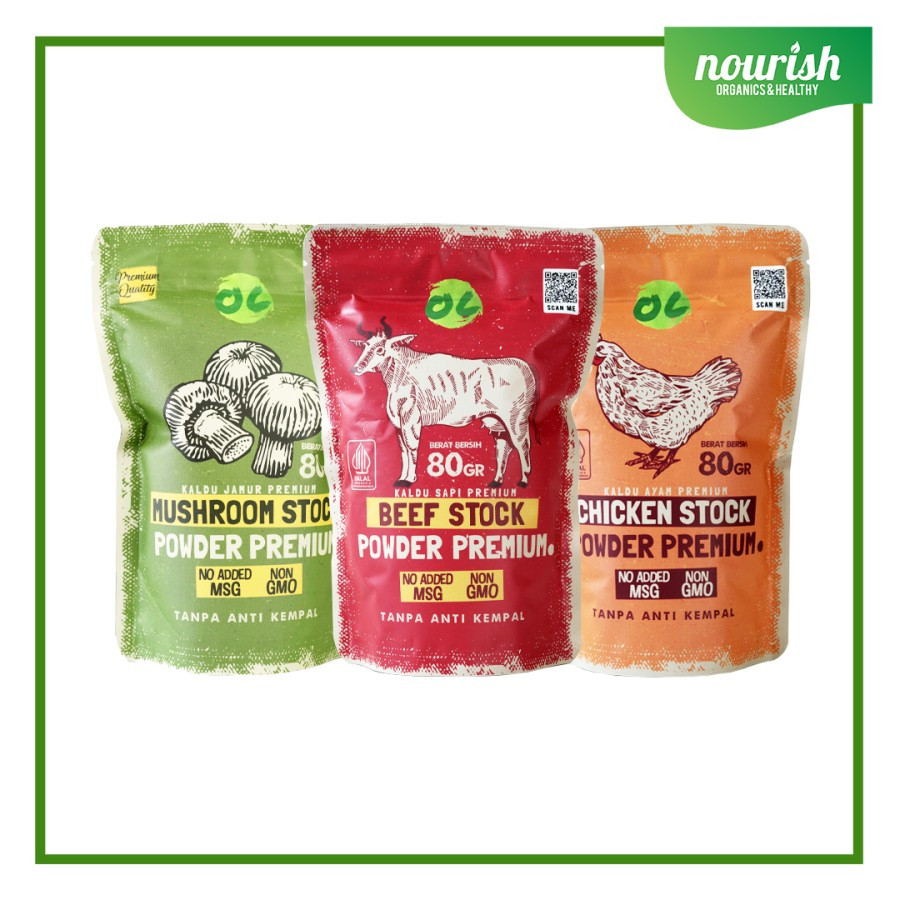 

Organic Center Kaldu PREMIUM Non GMO, HALAL 80gr