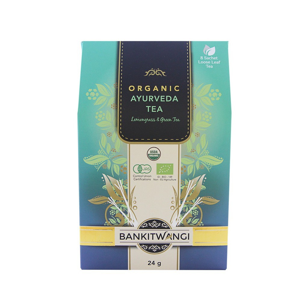 

BankitWangi Organic Ayurveda Tea 24 gram (8 sachet loose leaf tea)