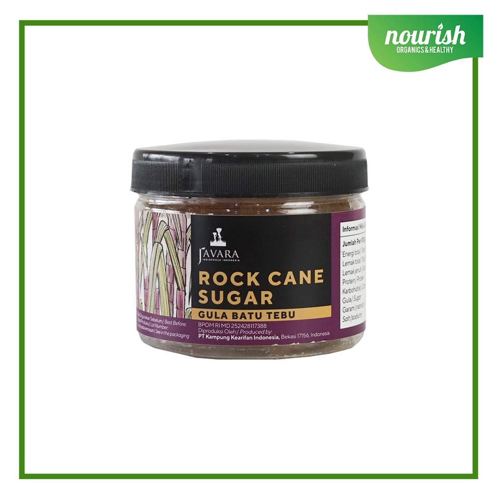 

Javara, Unbleached Rock Sugar 250 gr/Gula Batu