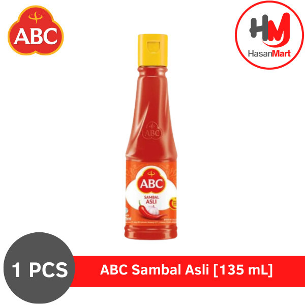 

ABC Sambal Asli Botol 135 mL [1 PCS] - Botol Meja